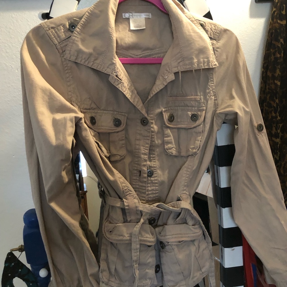 Tan jacket